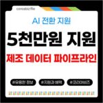 울산 중소기업 AI 대전환! 제조 데이터 파이프라인 구축 5천만원 지원 728